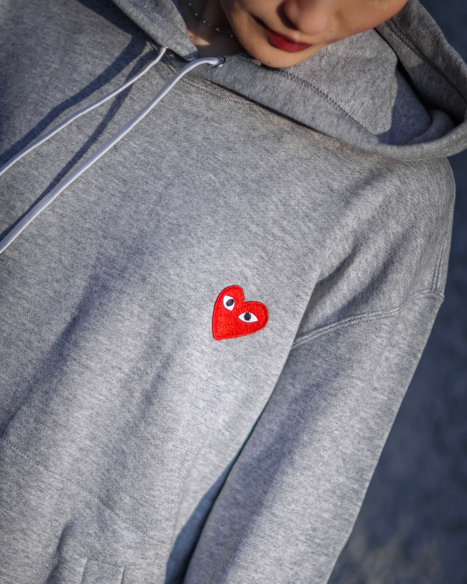 PLAY COMME des GARCONS 新作HOODED SWEATSHIRT style.2024.12.8