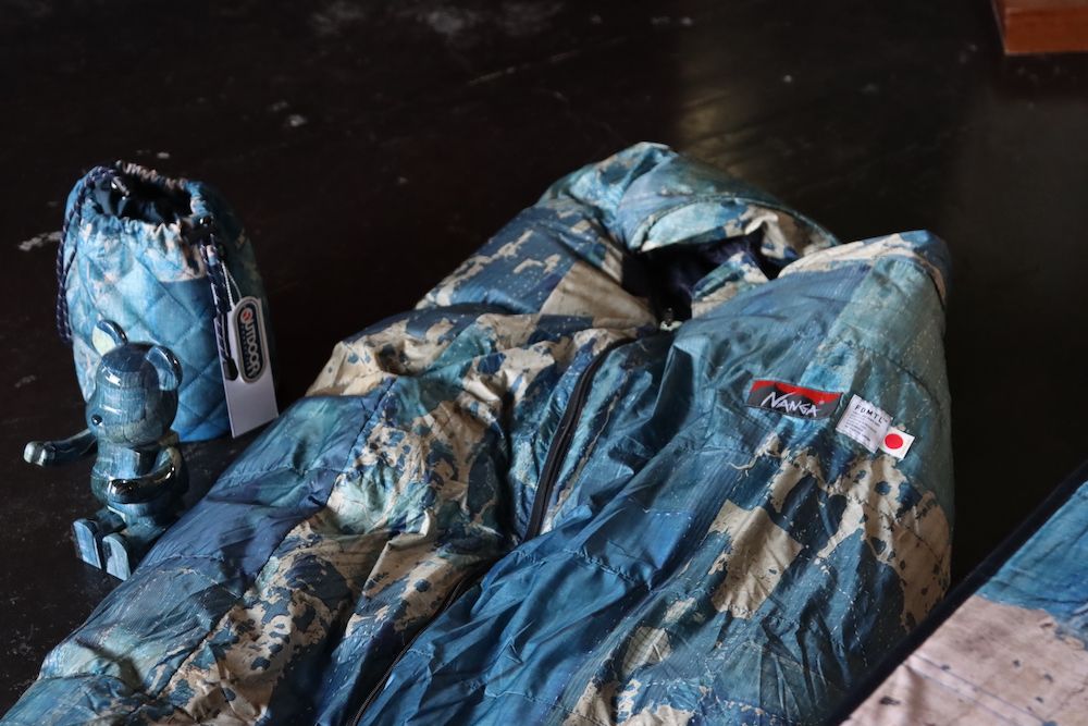 ファンダメンタル22SS NANGA SLEEPING BAG ナンガスリーピングバッグ(FA22/NG11)BORO