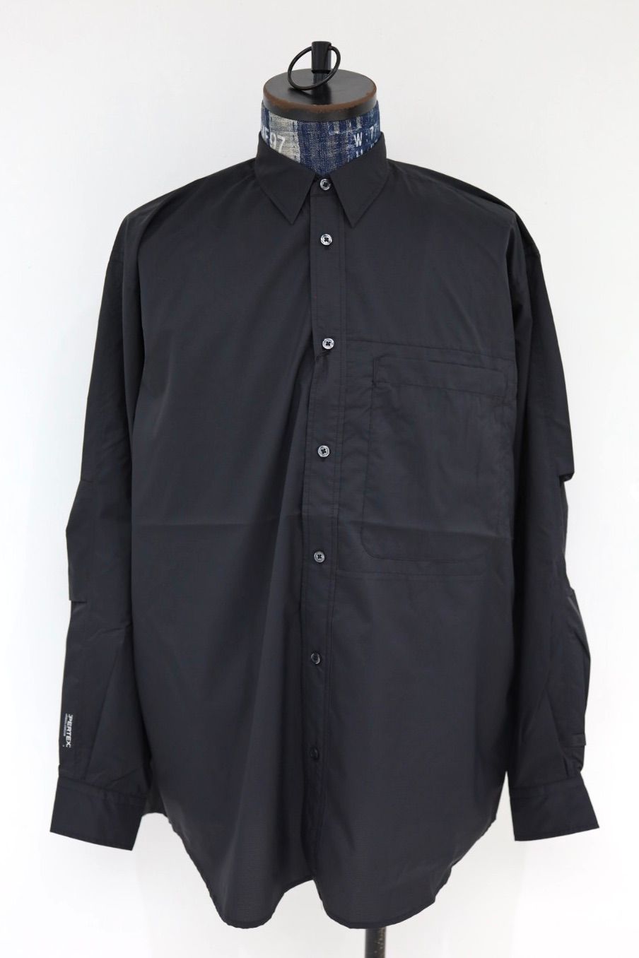 DAIWA PIER39(ダイワピア39) TECH PERTEX® TRAVEL SHIRT(BE-64026)BLACK☆3月28日(土)新作発売！