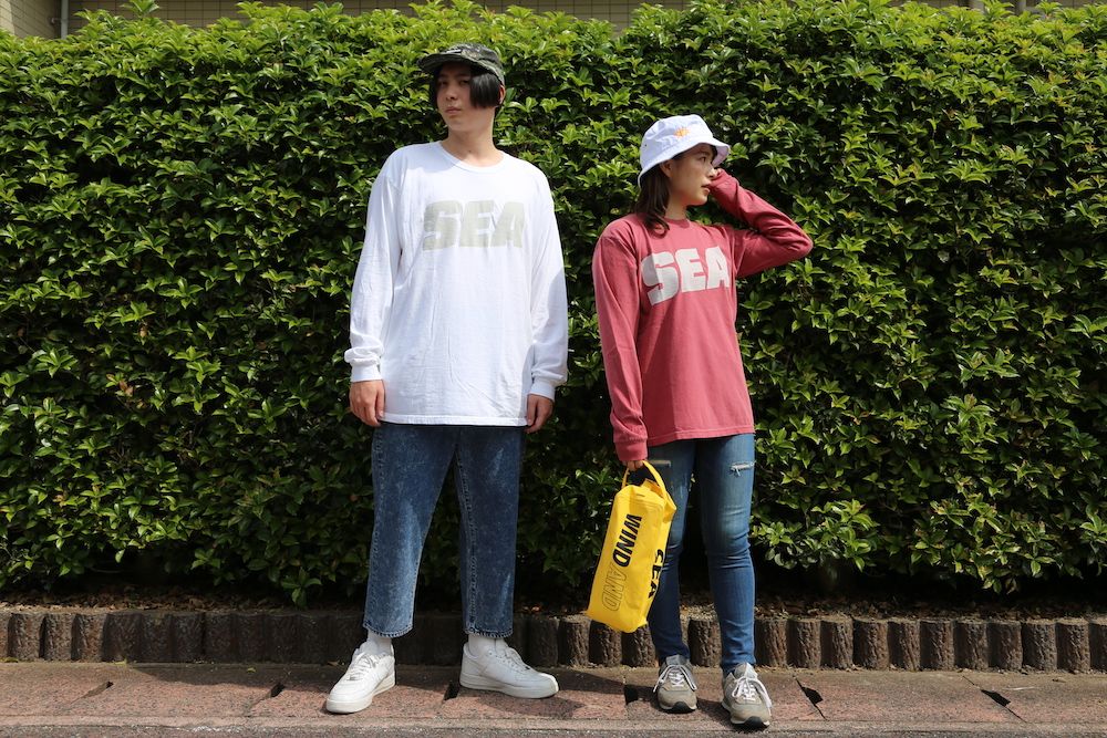 WIND AND SEA SEA (sea-alive) L/S T-SHIRT style.2021.5.15.
