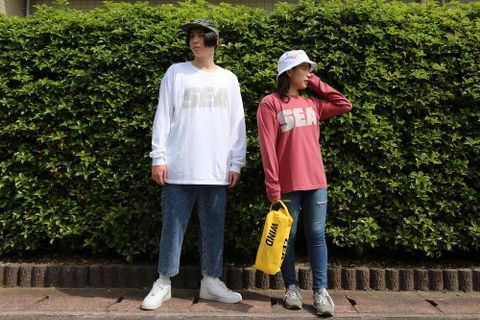 WIND AND SEA SEA (sea-alive) L/S T-SHIRT style.2021.5.15.
