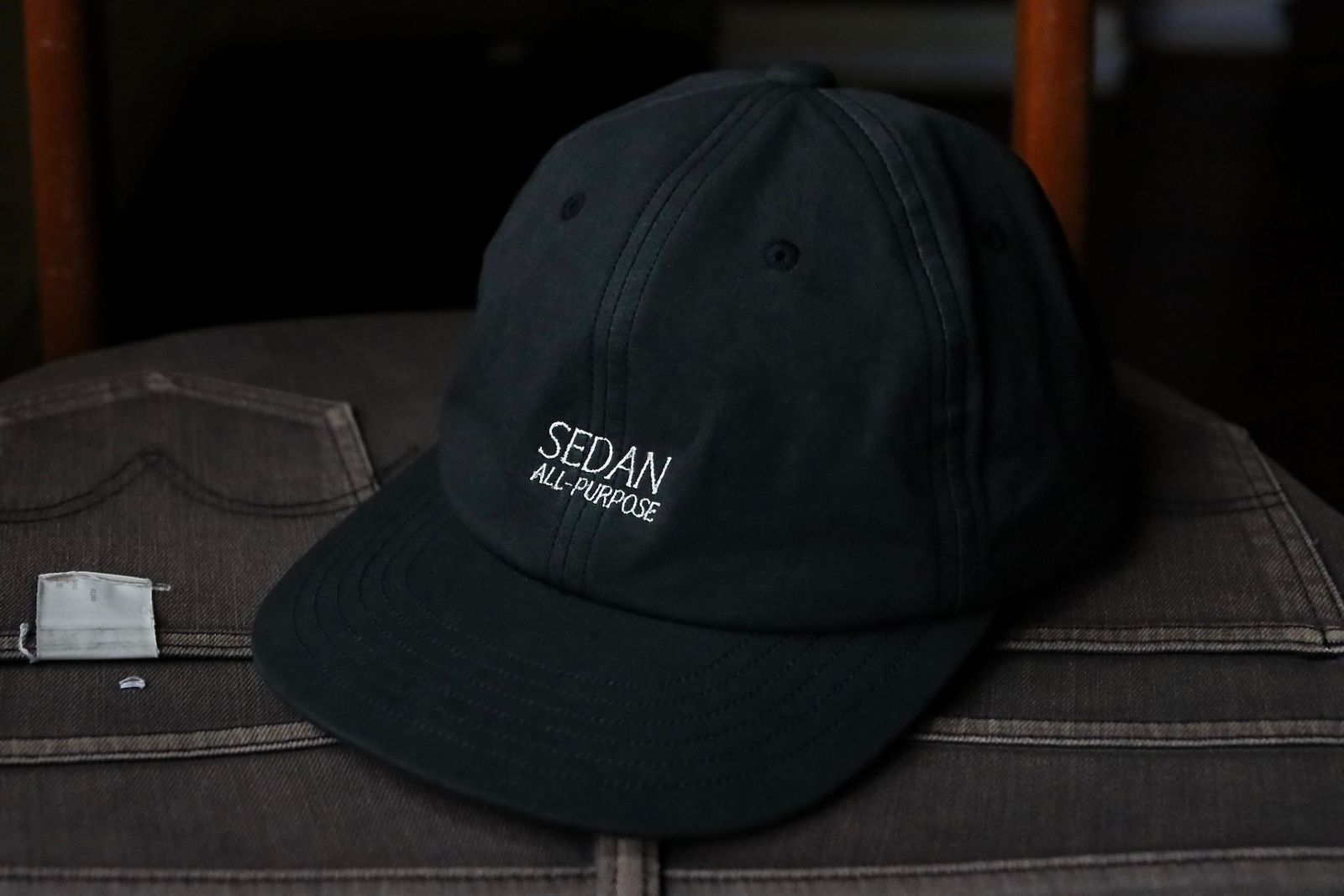 セダンオールパーパス SS24 OG Logo 2tone BB Cap(SD24S-CP02)BLACK x BLACK☆2月23日(金)発売！