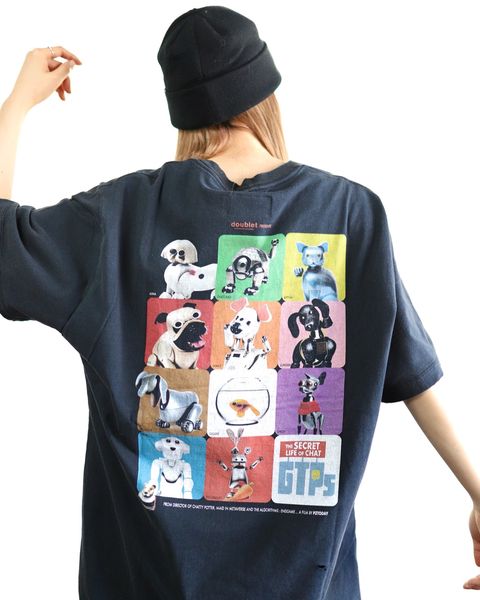 doublet 新作DOUBLET x PZ TODAY "PET ROBOT" T-SHIRT style.2024.2.16
