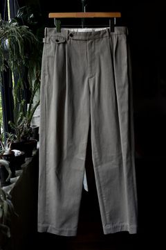 A.PRESSE 23AW Type.2 Chino Trousers"BEIGE"スタイル