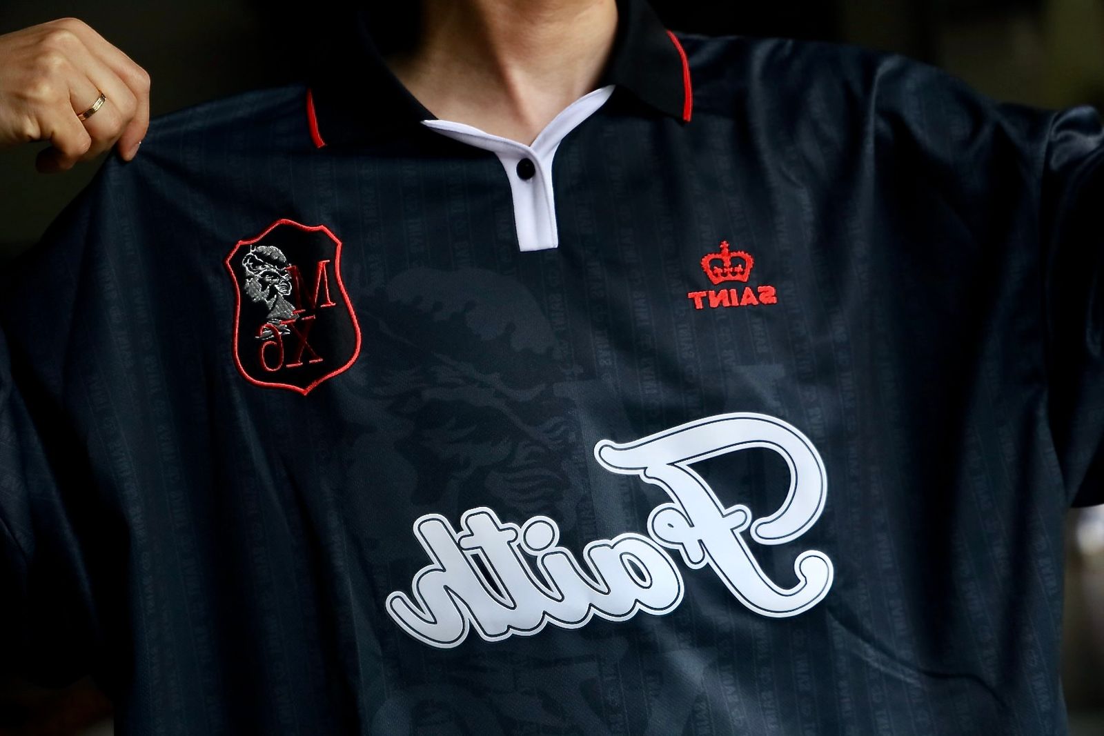 短丈！ saint michael セントマイケル ゲームシャツ ホッケーシャツ