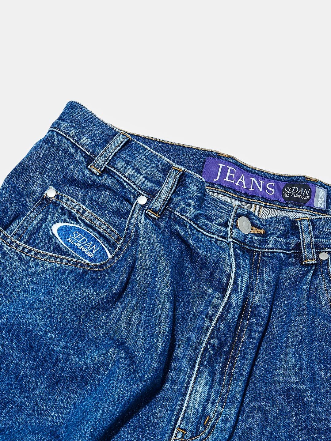 SEDAN ALL-PURPOSE - セダンオールパーパス23FW Oval Logo Denim Pant