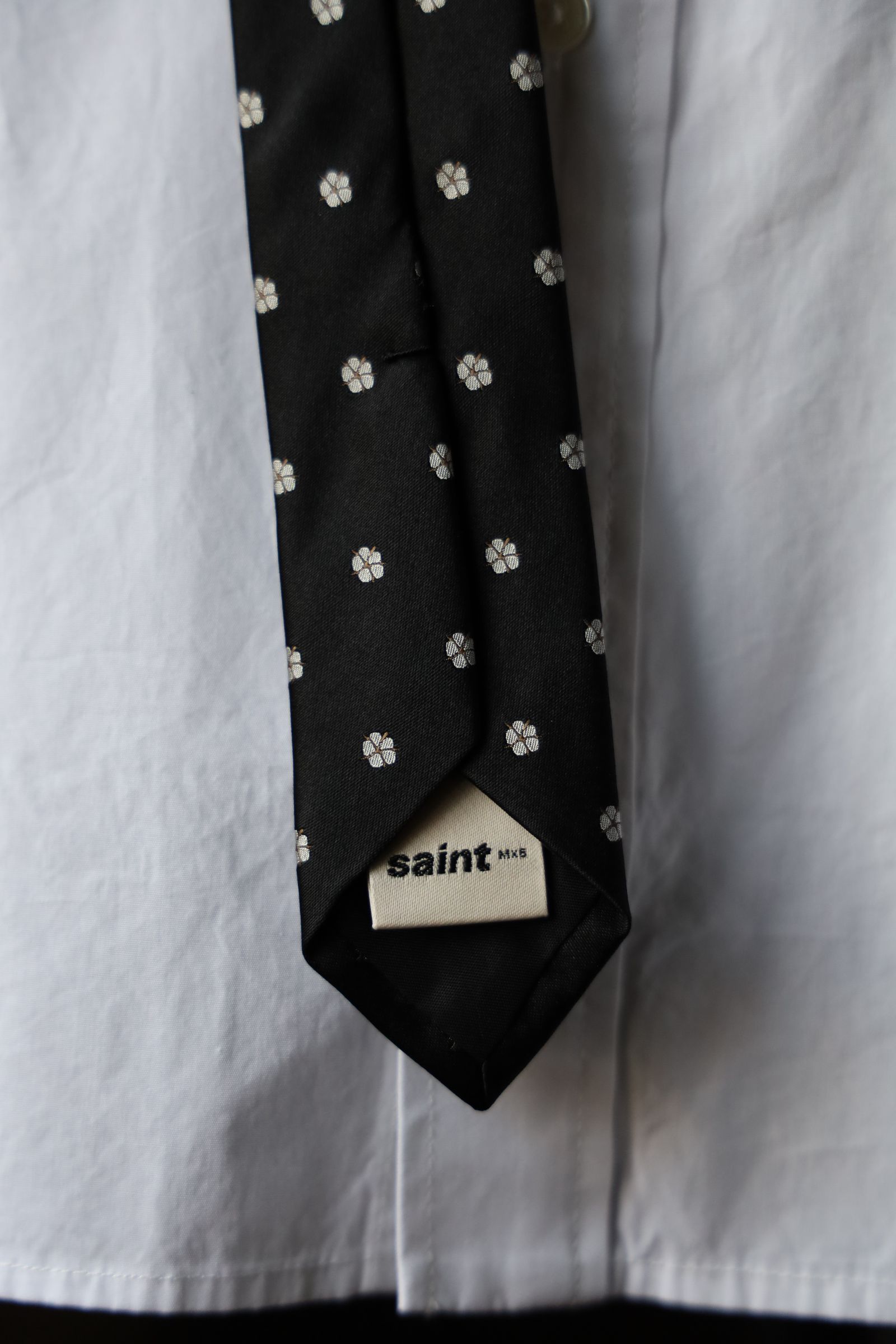 セントマイケル24AW DT_TIE (SM-YS1-0000-C53)BLACK★12月21日(土)10:00発売！