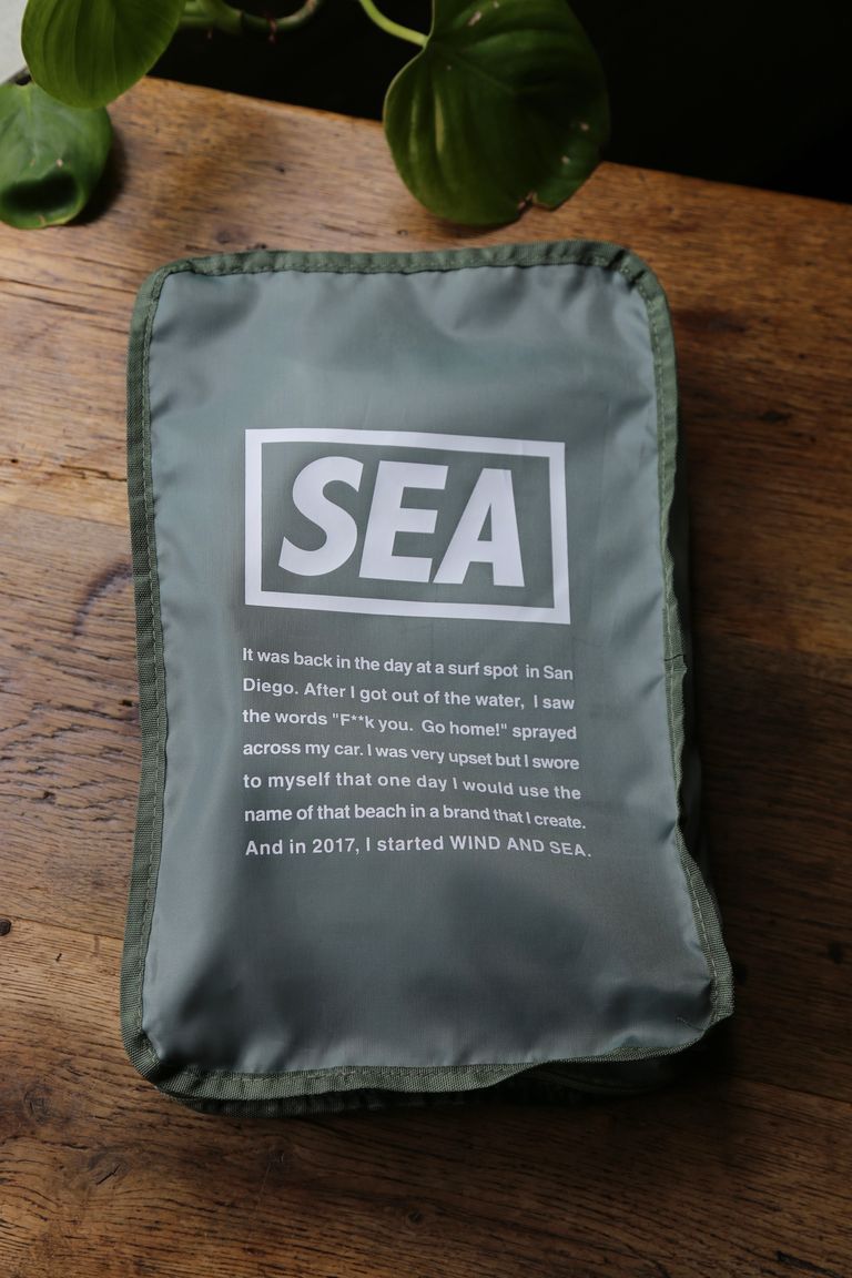 WIND AND SEA 21SS「TRAVEL POUCH」！ | mark