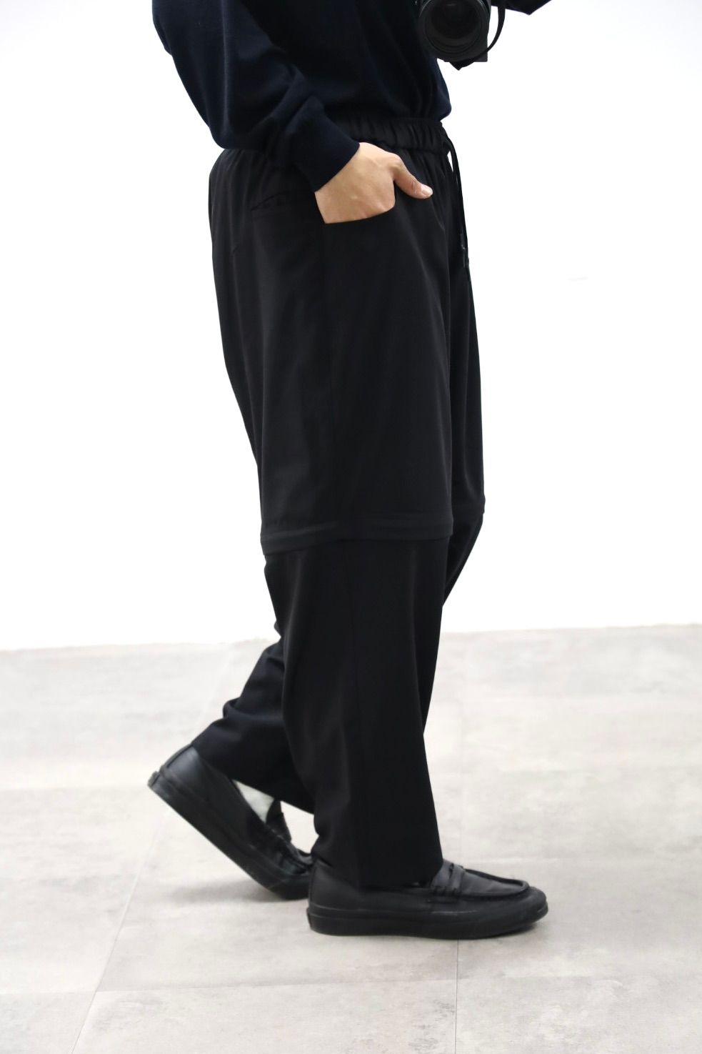 S.F.C 26SS エスエフシー DETACHABLE S WOOL PANTS(SFCSS26P02)Black☆2月28日(土)発売！