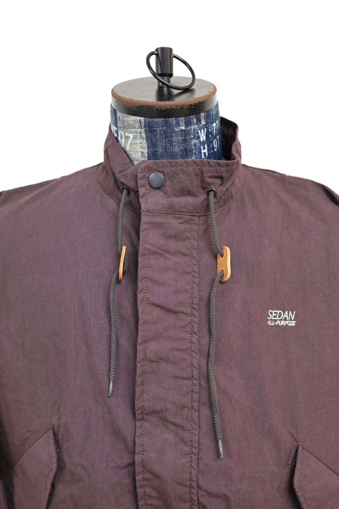 セダンオールパーパス 26SS Stand Collar Jacket(SD26S-JK05)Dark Brown☆2月21日(土)発売！