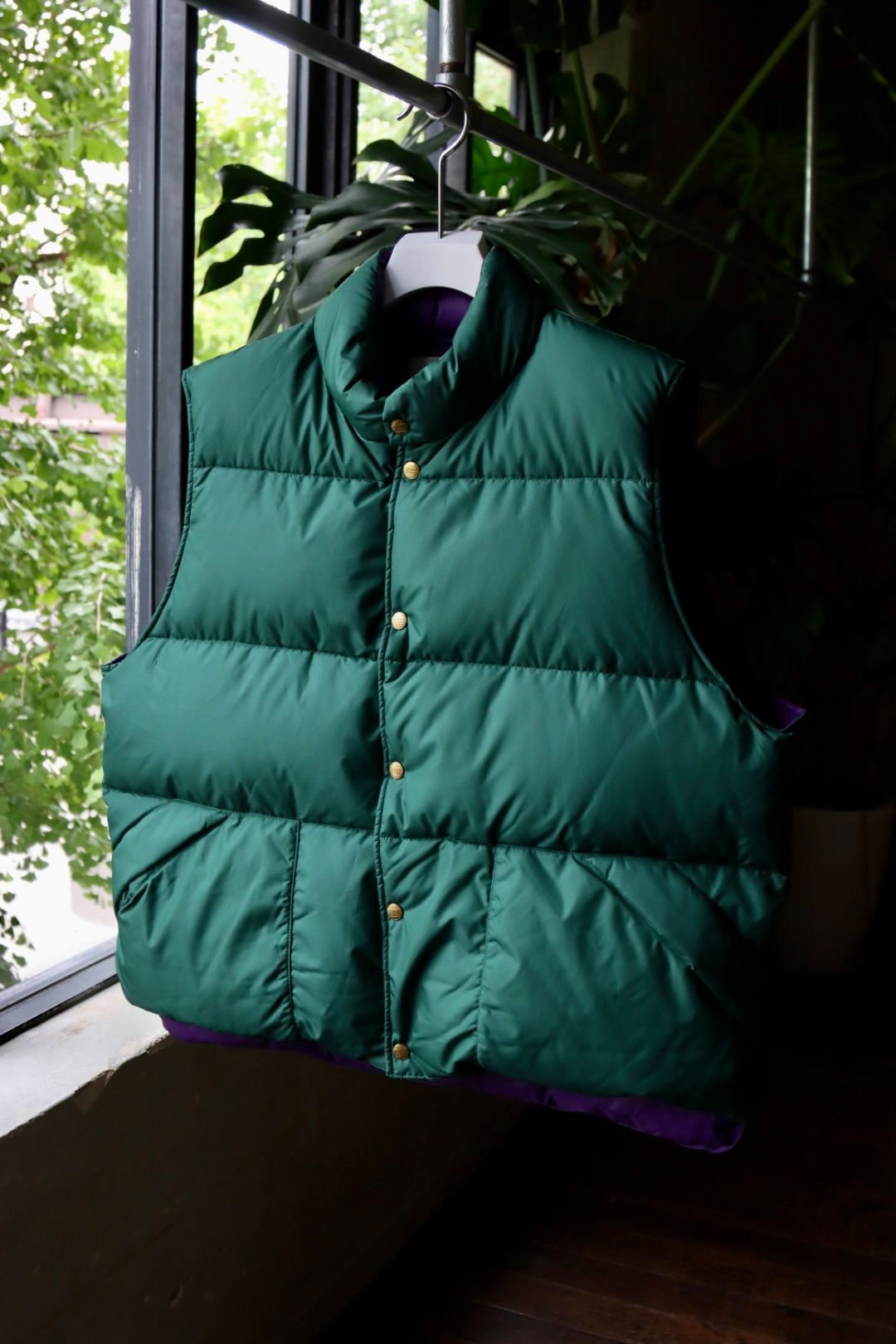 セダンオールパーパスFW23 Classic Down Vest (SD23F-JK01)Hunter Green☆9月23日(土)発売！