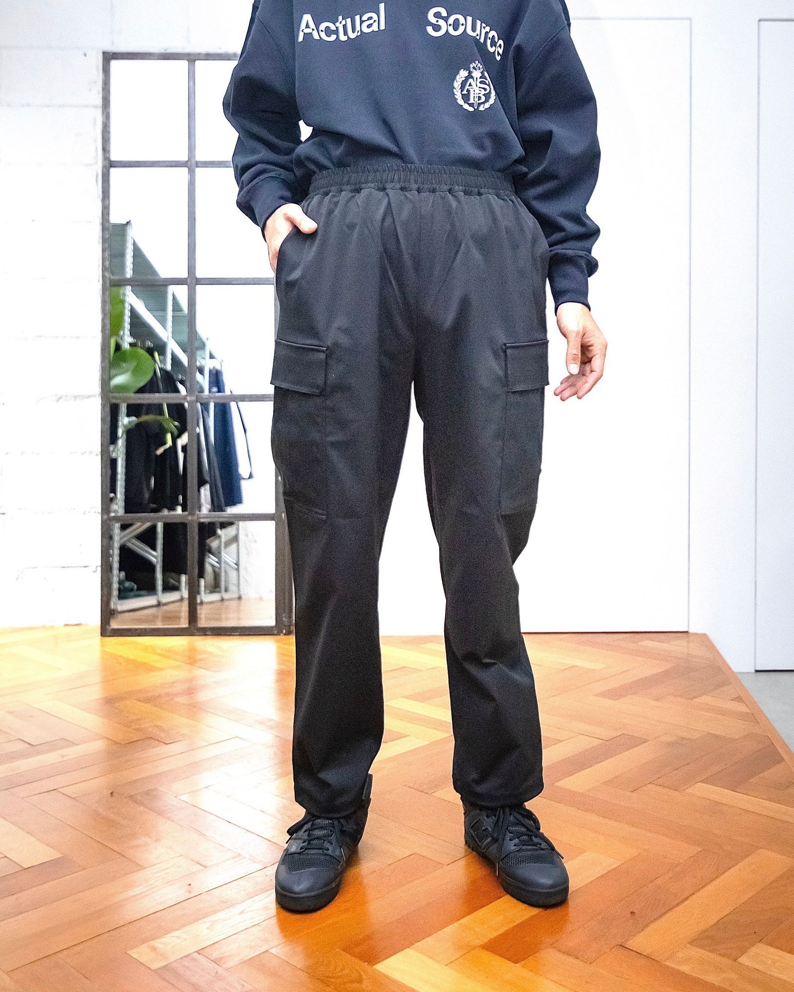 FreshService - フレッシュサービスCORDURA TWILL STRETCH TRACK CARGO PANTS(FSC243-40181)BLACK  | mark