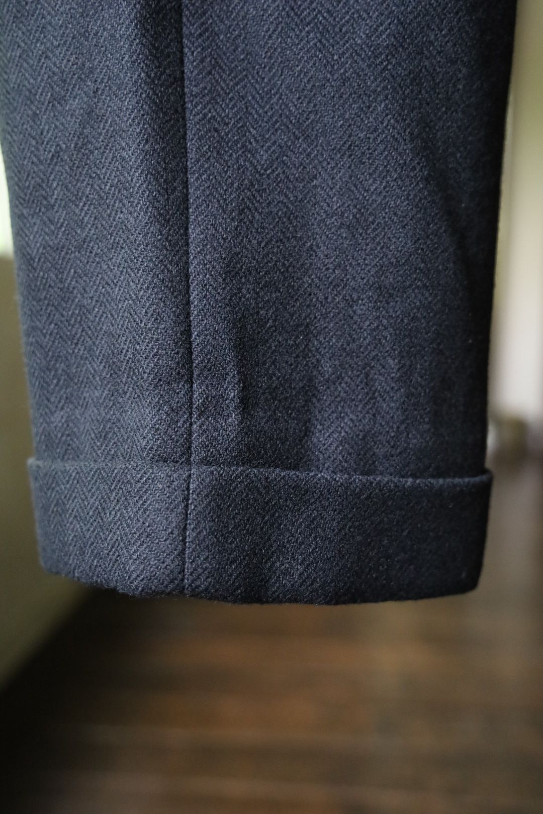 アプレッセ Tweed Trousers(24AAP-04-07H)BLACK