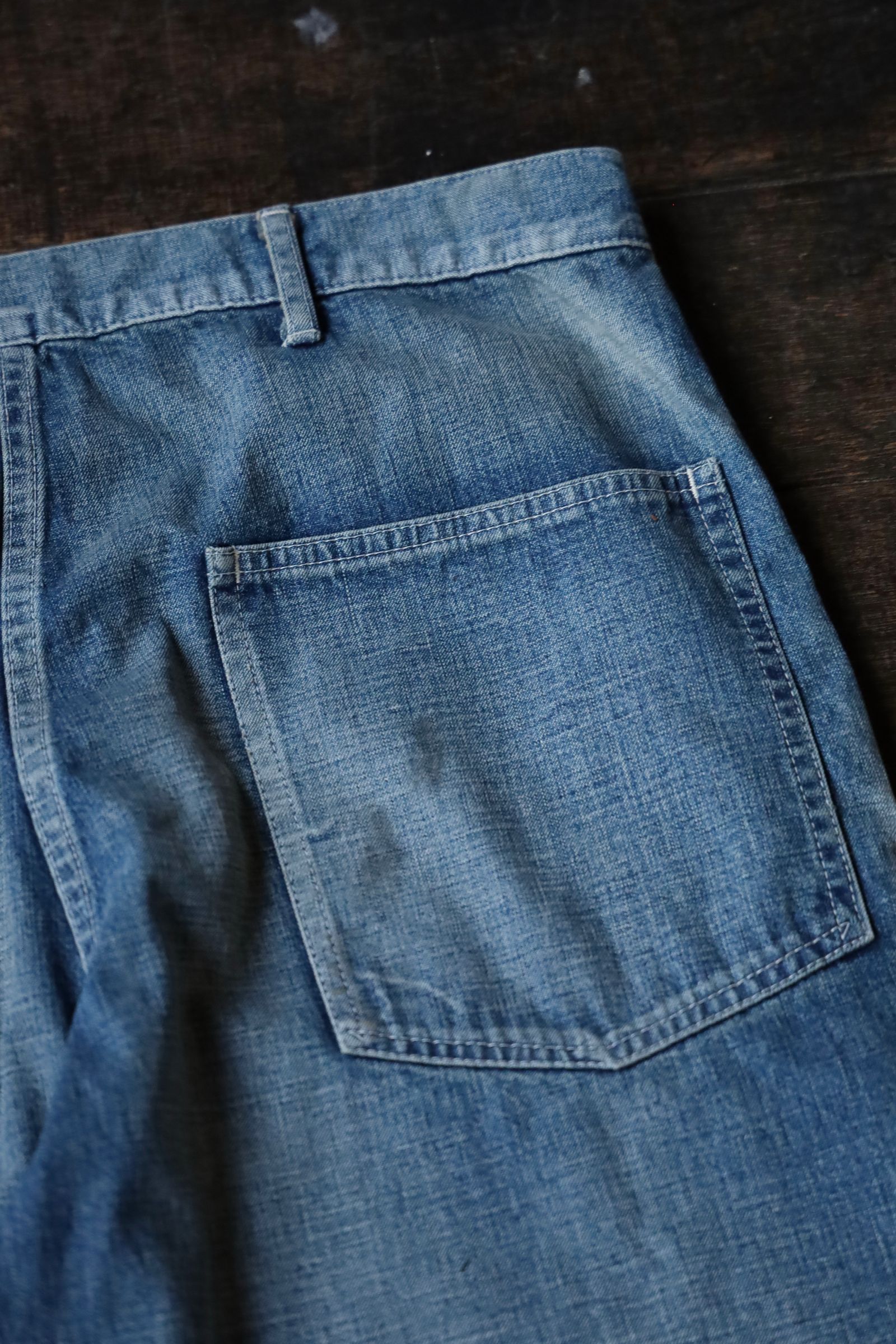 アプレッセ 25SS US ARMY DUNGAREE DENIM TROUSERS(25SAP-04-07K)INDIGO
