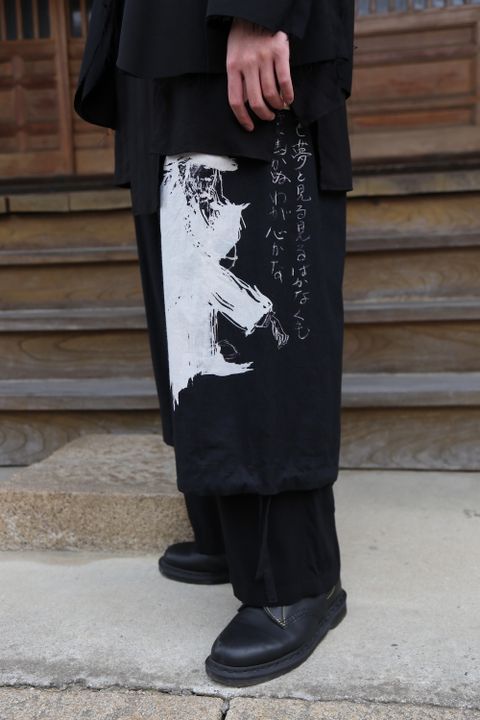 Yohji Yamamoto pour Homme 2020AW 新作 M-3BS 重ねST止レイヤードジャケット(HR-J10-802)style.2020.11.23.