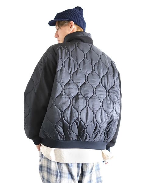 S.F.C-Stripes For Creative エスエフシー QUILTED PUFF JACKETスタイル