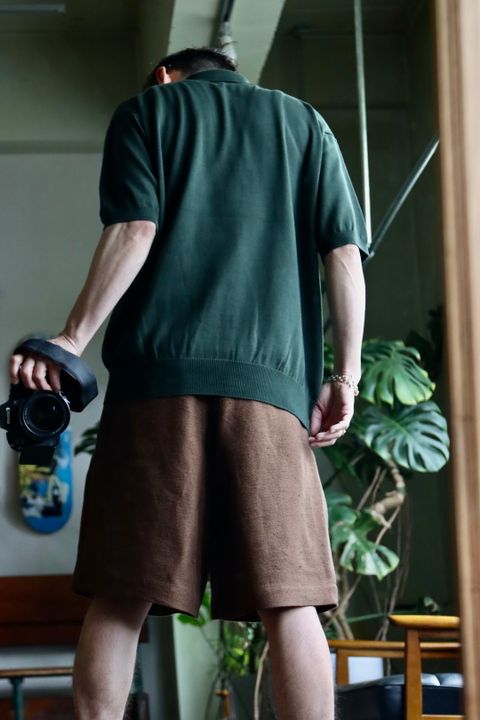 A.PRESSE 22SS Two Tuck Shorts style.2022.4.16.