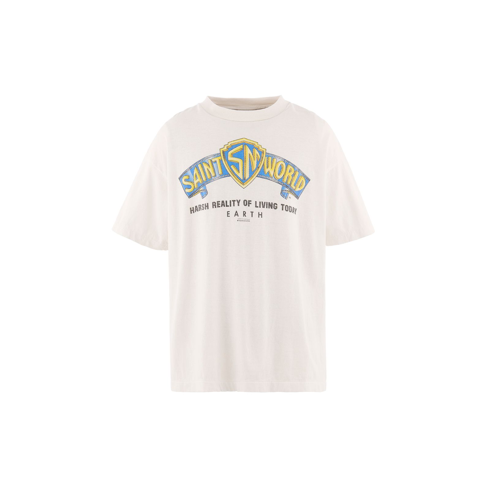 セントマイケル 26SS SAINT WORLD SS T-SHIRT(SM-MK8-0000-015)WHITE☆4月11日(土)発売！