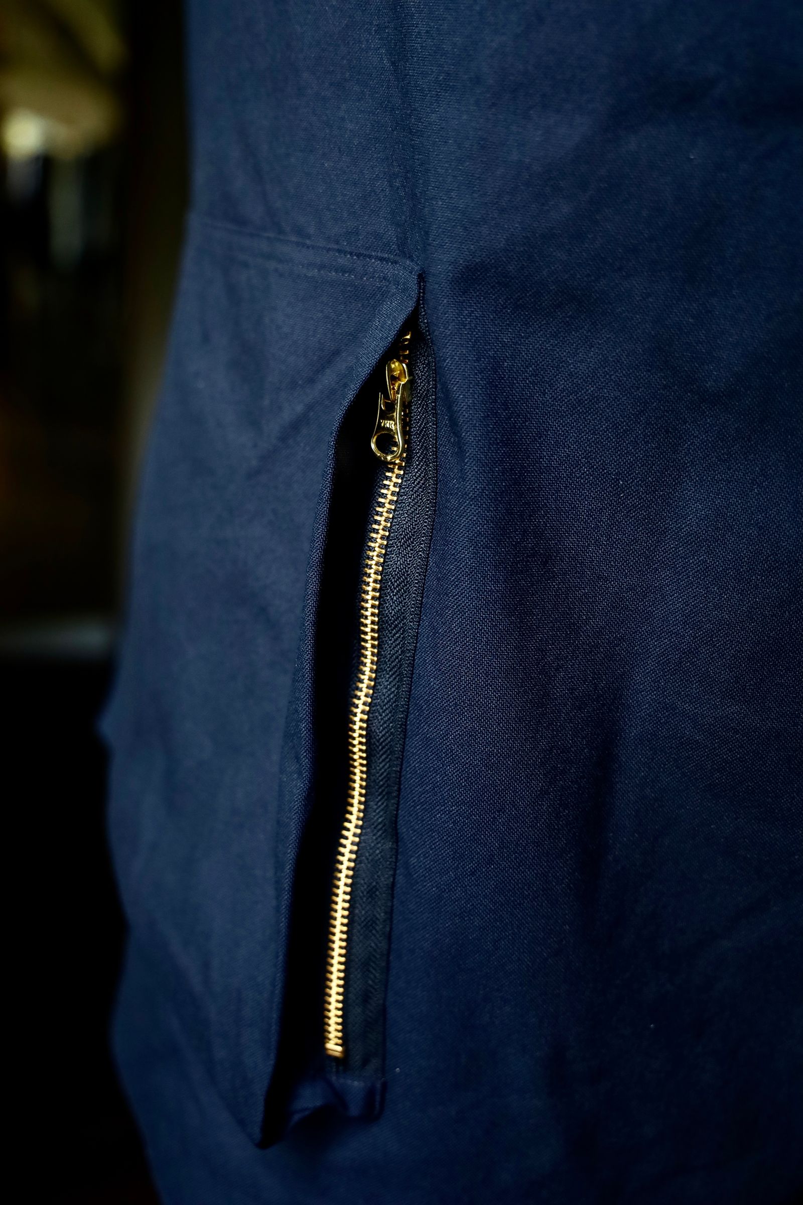 フレッシュサービス BOA LINED DUCK VEST (FSC243-30185)NAVY