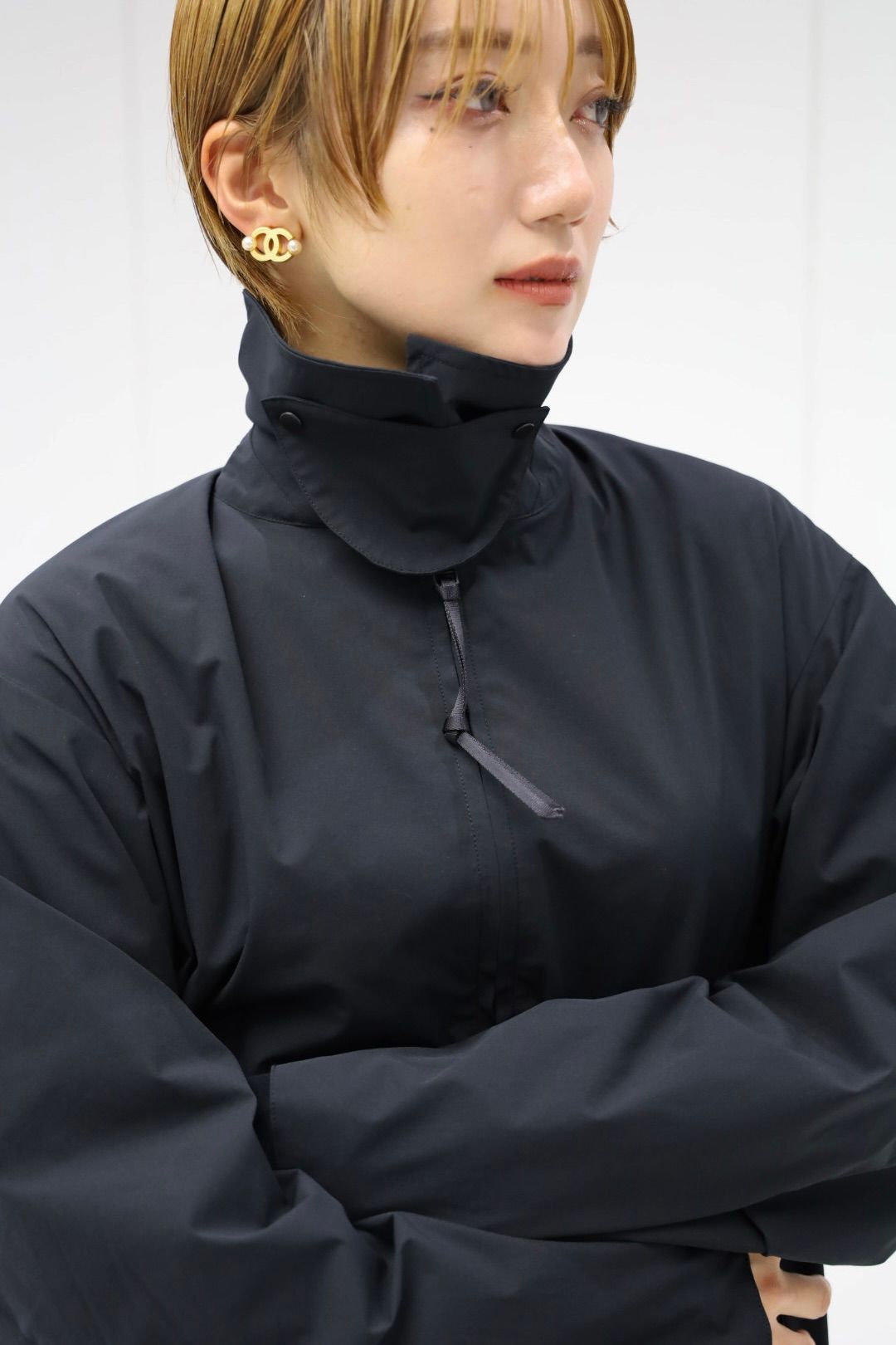 プロダクトトゥエルブ City Active Warm Jacket (25AW-PBL03)BLACK