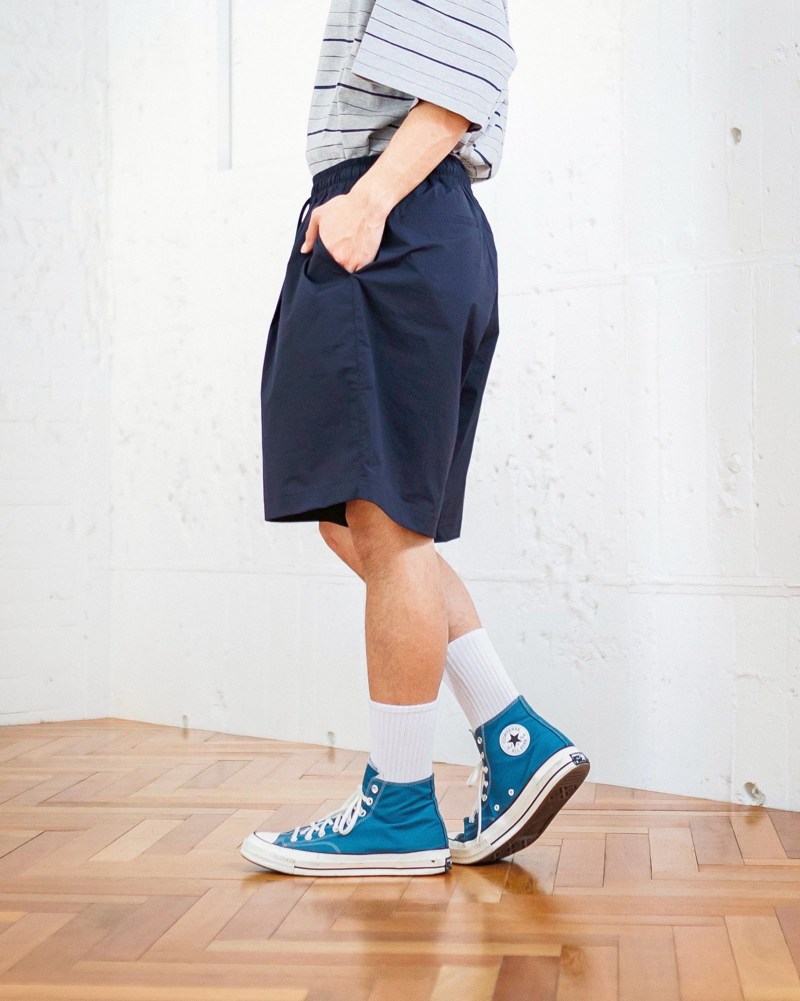 SFC SUPER BIG MIX SIDE STRIPES SS TEE (GRAY)スタイル 3月28日(土)新作発売！