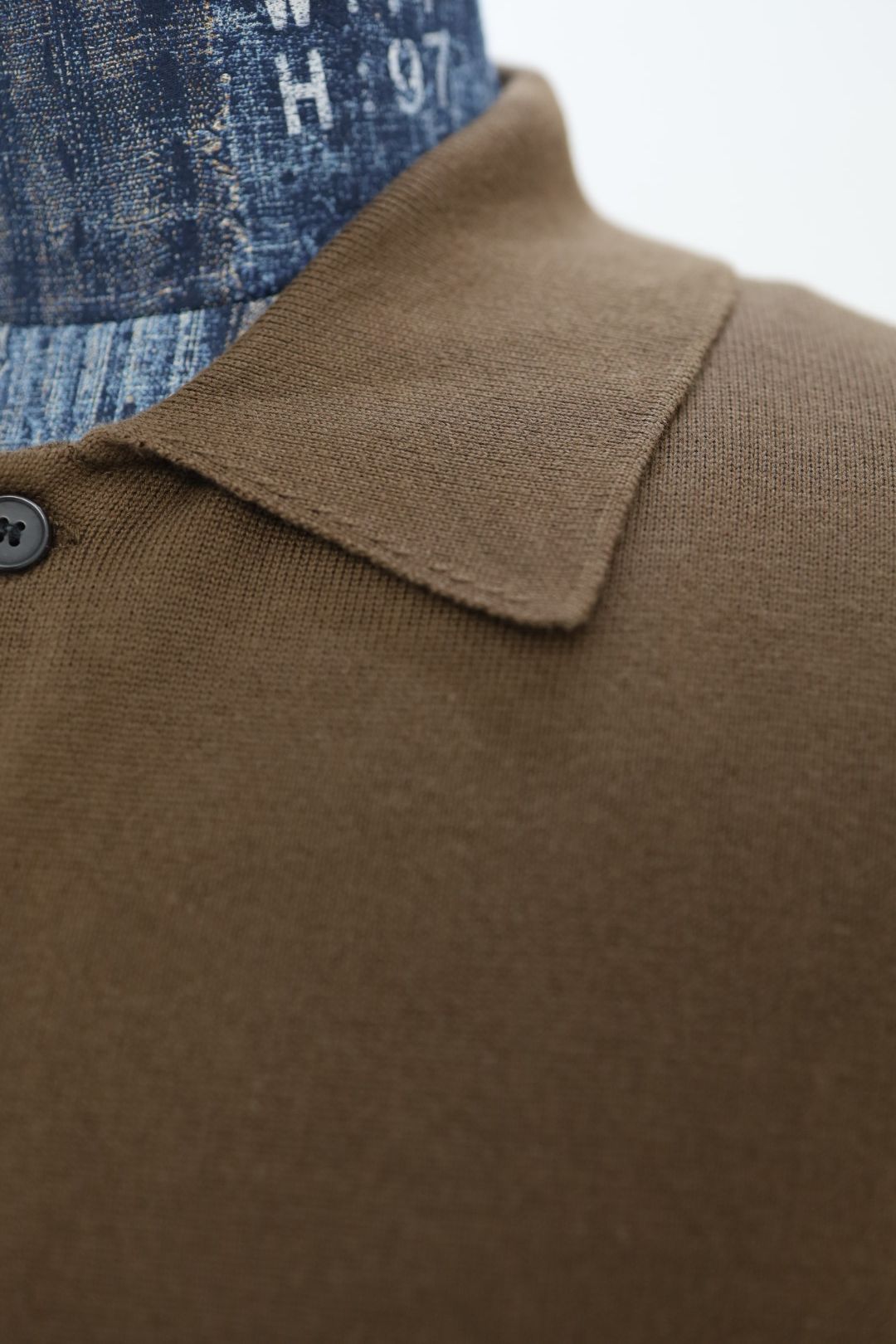 アプレッセ 2026 STYLE1 Cotton Knit Polo Collar Cardigan(26SAP-03-04)BROWN☆2月7日(土)発売！