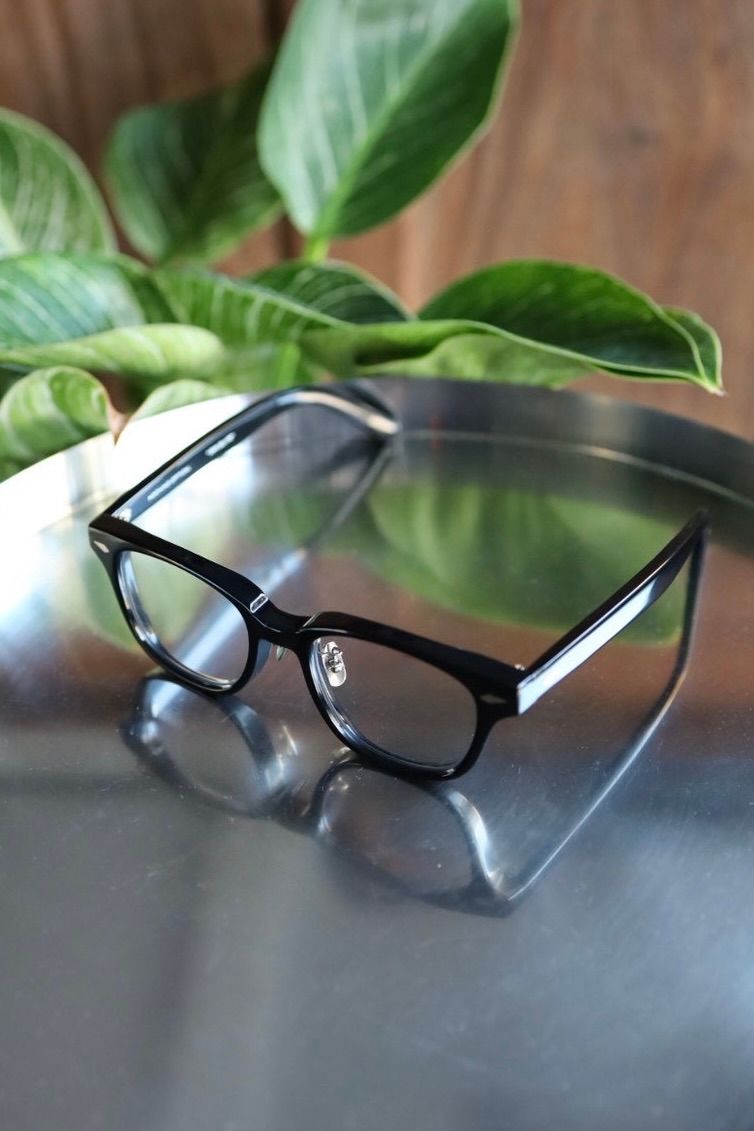 ノチノオプティカル "SANSUI FR" #1.GLOSS BLACK × CLEAR to GREY (調光モデル)☆11月22日(土)再入荷！