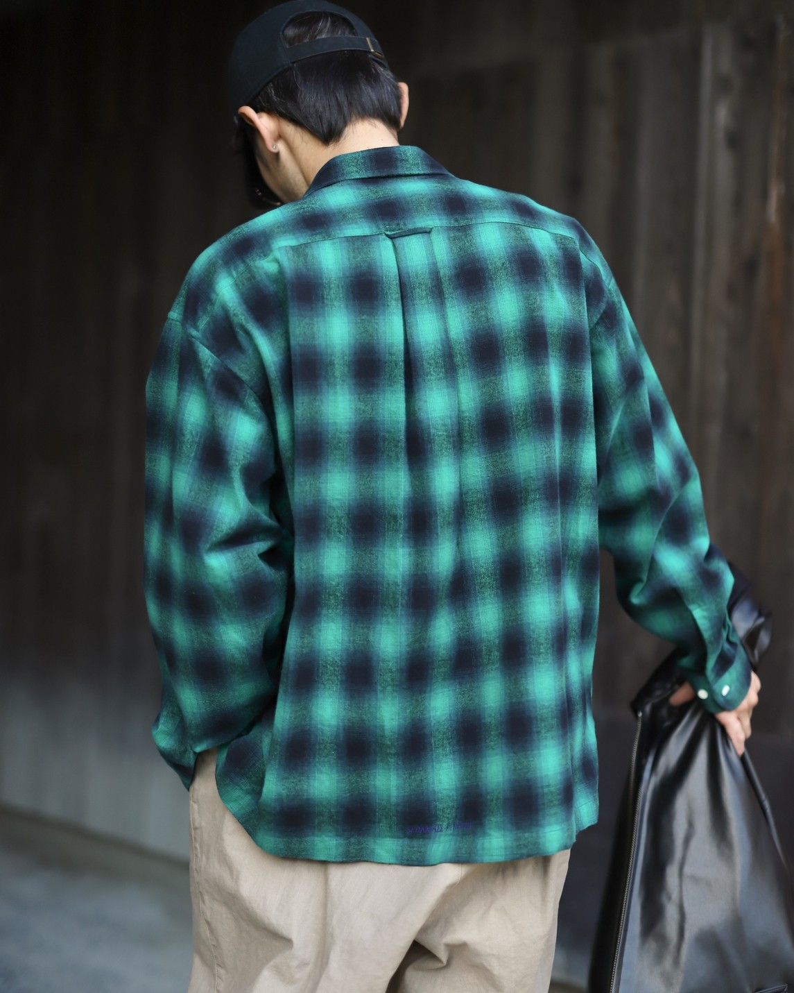 SEDAN ALL-PURPOSE Synthetic Leather Sports Jacketスタイル
