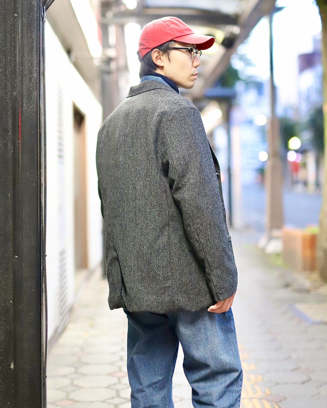 A.PRESSE - アプレッセ Tweed Tailored Jacket(23AAP-01-18H A.PRESSE - アプレッセ Tweed Tailored Jacket(23AAP-01-18H