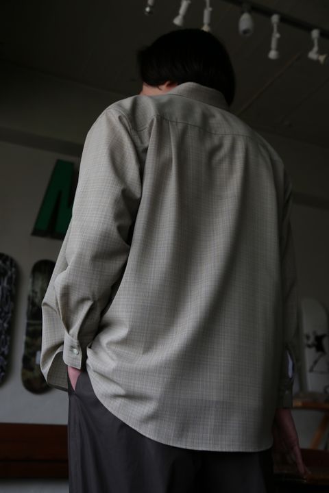 YOKE OVERSIZED BIG POCKET SHIRT(YK21SS0192SH) style.2021.2.27