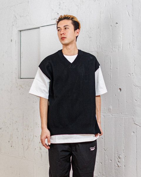 COMME des GARCONS HOMME 異素材切り替えS/S (WHITE)Tシャツ スタイル 2月8日(土)新作発売！