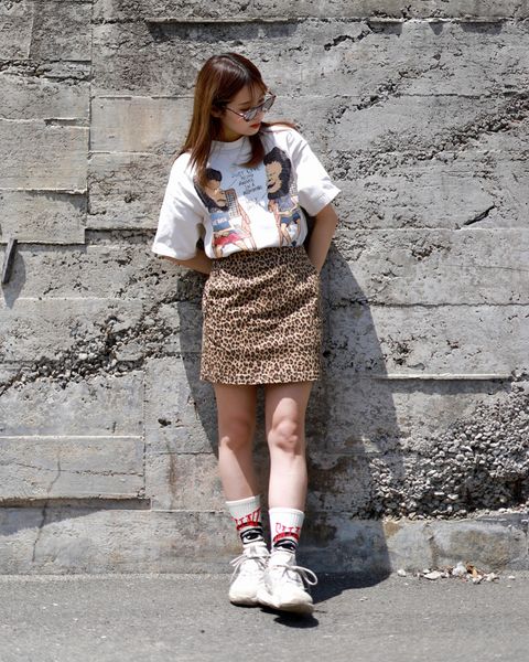 ©SAINT M×××××× AP SS TEE HVN ＆ HELLスタイル