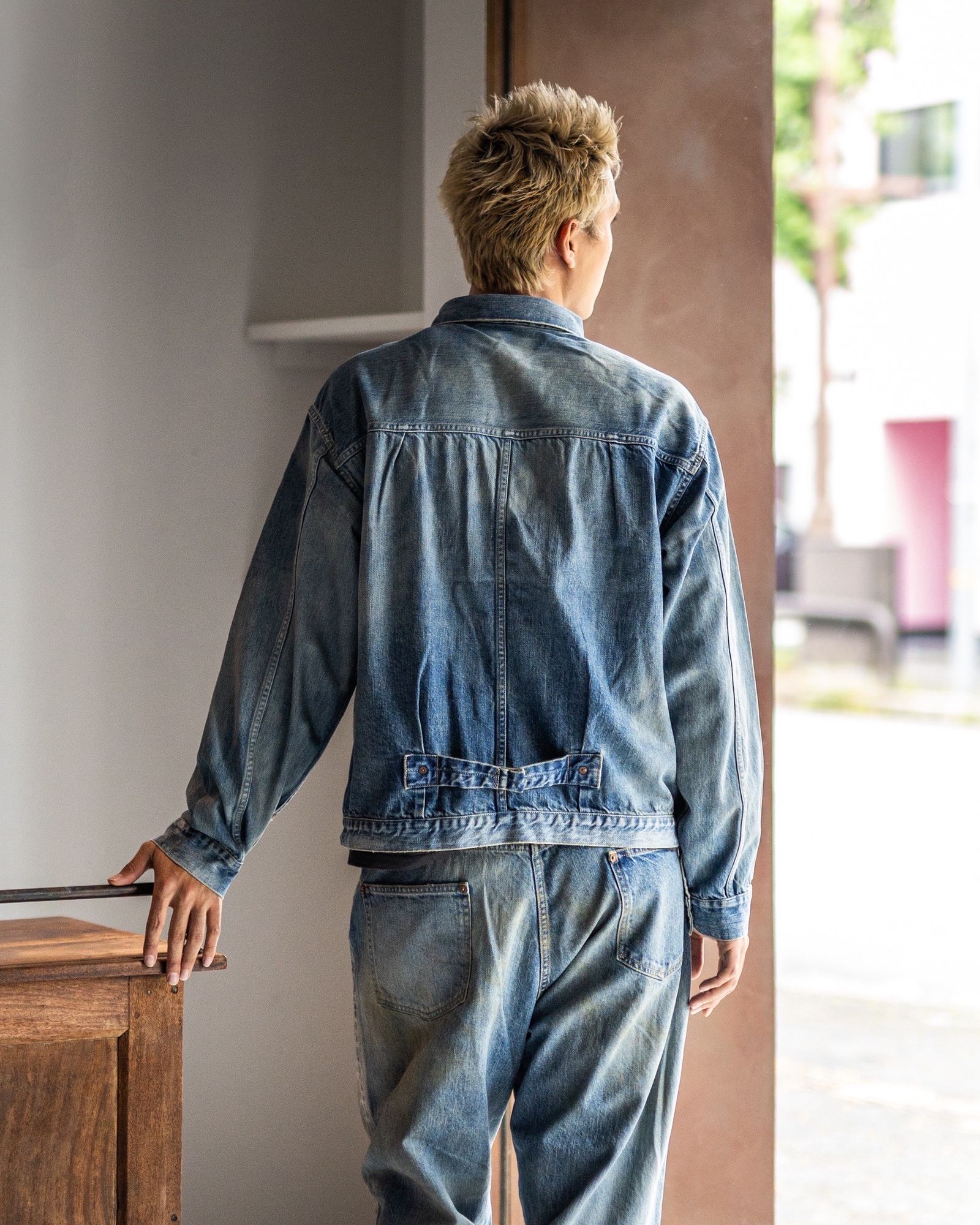 1〜２回着用『サイズ50』アプレッセ1stType Denim Jacket A.PRESSE1st Type Denim Jacket スタイル新作発売！ | 5328 | mark