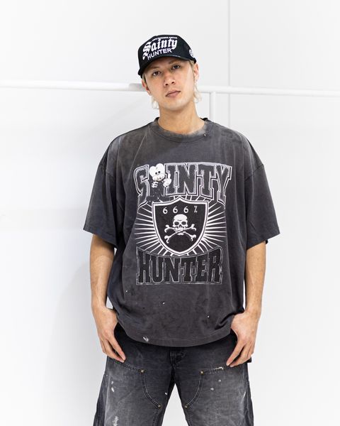 セントマイケル 26SS SAINTY HUNTER BH_ SS T-SHIRT(SM-MK8-0000-C29)BLACK☆4月29日(水)新作発売！