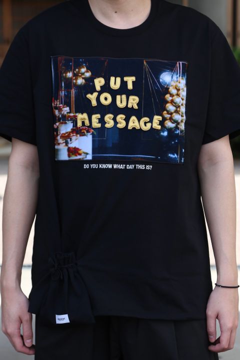 doublet D.I.Y ALPHABET T-SHIRT(21SS21CS188)  style.2021.2.23.