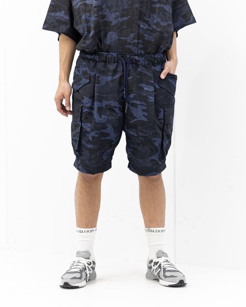 S.F.C 26SS エスエフシー CAMO BAGGY CARGO SHORTS(SFCSS26P08)Navy Camo☆3月20日(金)発売！