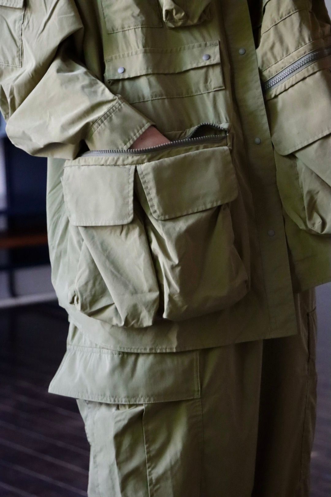 FreshService フレッシュサービス 23AW DRY TYPEWRITER TACTICAL セットアップスタイル