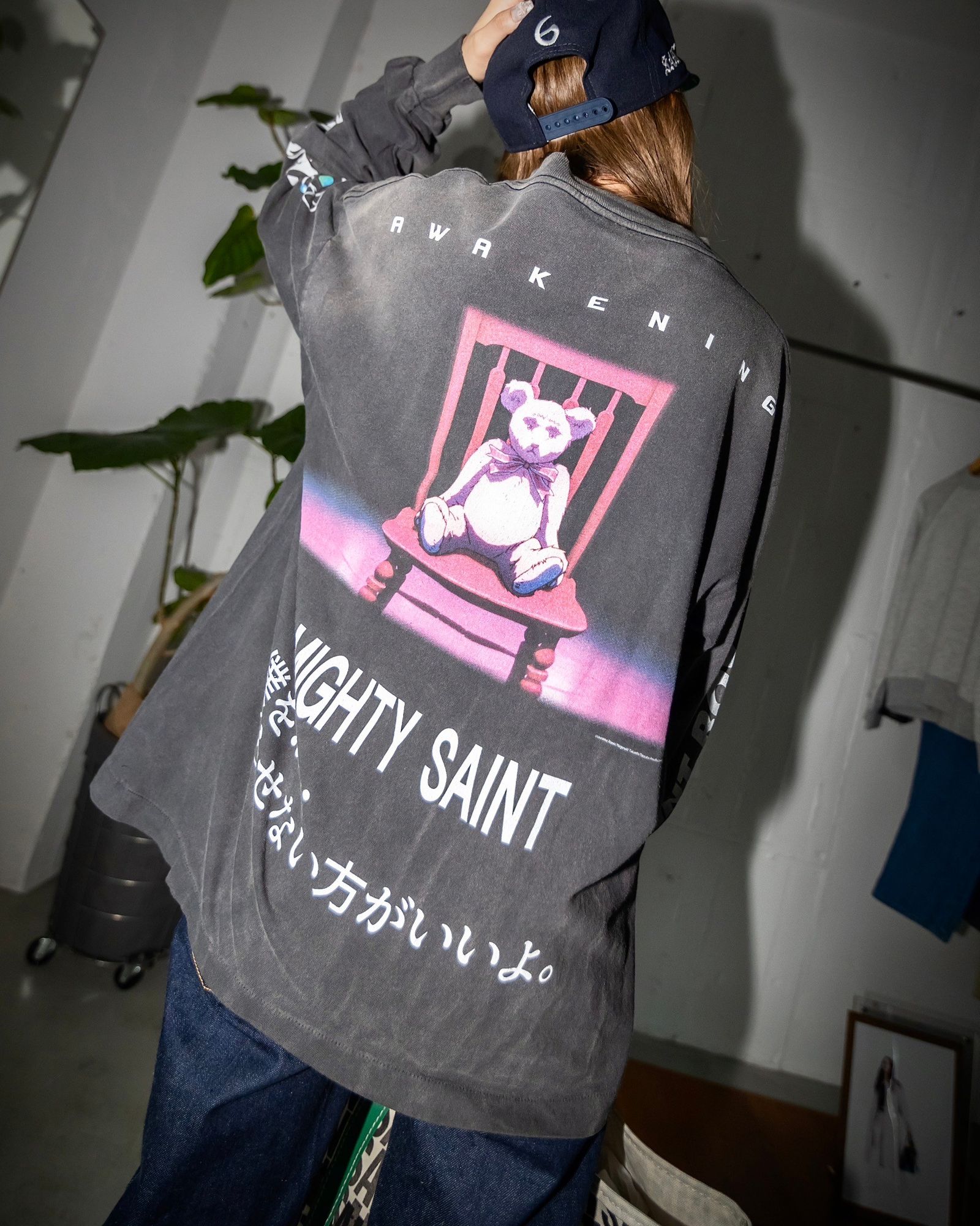 SAINT M×××××× - セントマイケル PLUTO LS TEE(SM-YS1-0000-C30