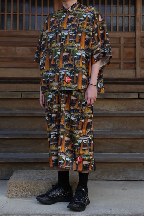 KIDILL×Winston Smith Wide Shirts(KL492-DD) style.2021.2.11.