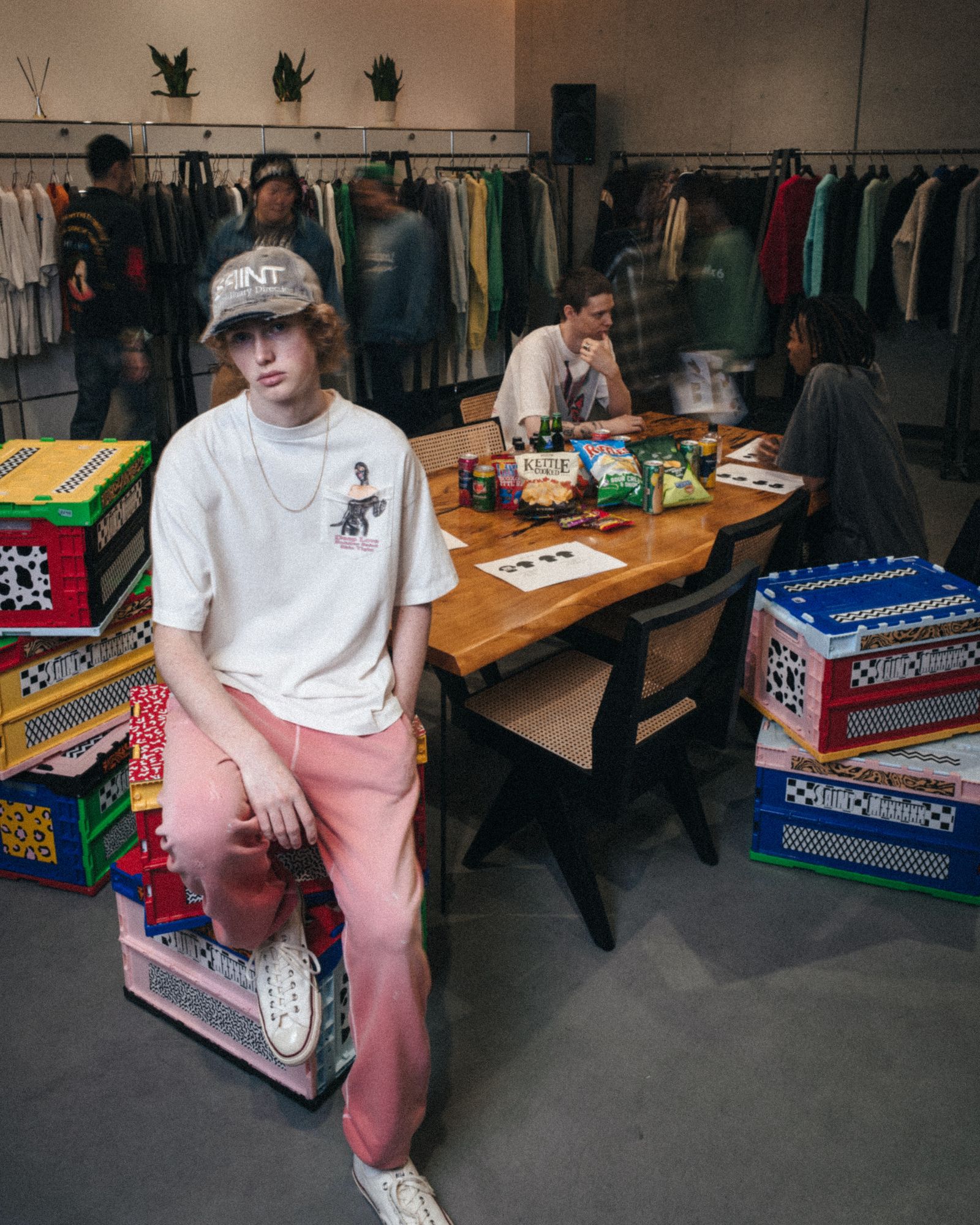 セントマイケル 26AW POCKET SS_T-SHIRT(SM-MK1-0000-013)WHITE☆9月5日(土)発売！