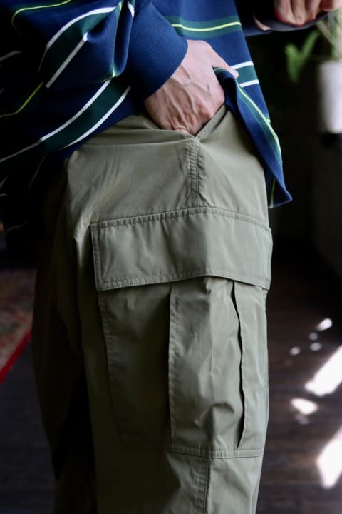 FreshService 23AW DRY TYPEWRITER TACTICAL POCKET L/S SHIRT"KHAKI"スタイル
