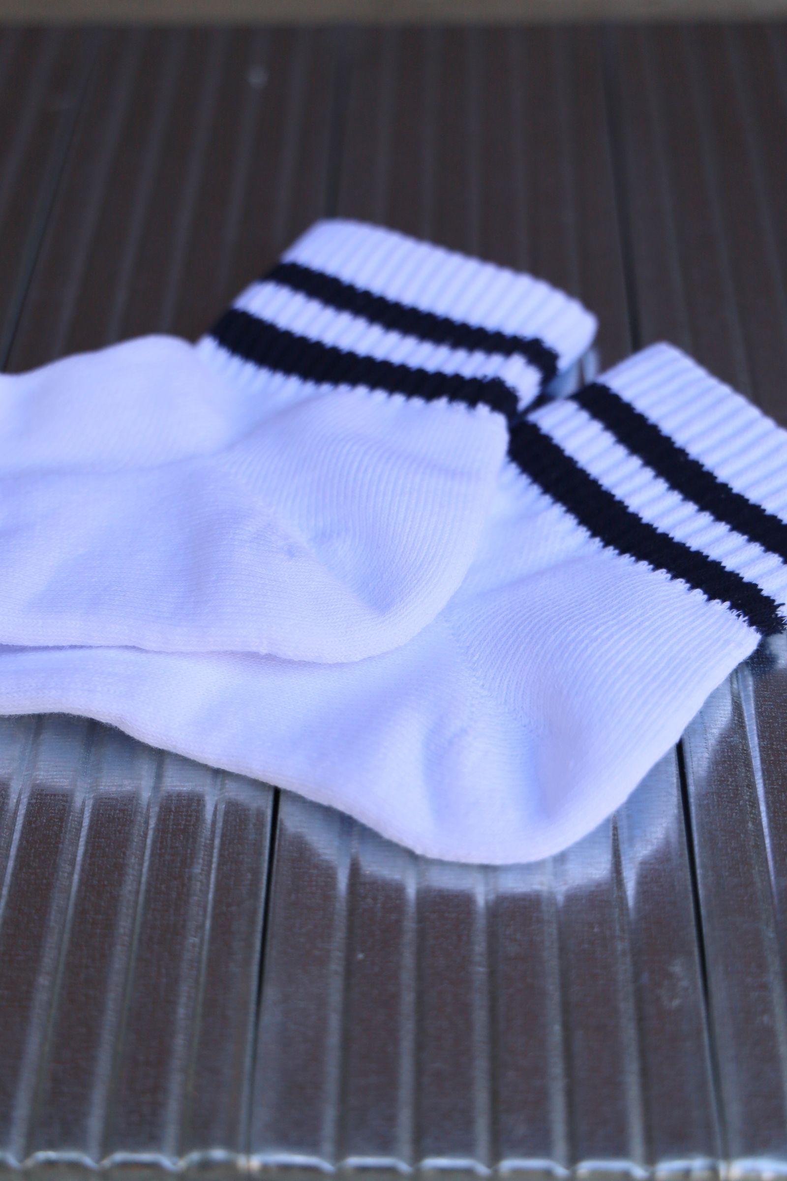 フレッシュサービスソックス 2-PACK LINE SHORT SOCKS (NAVY)☆再入荷！