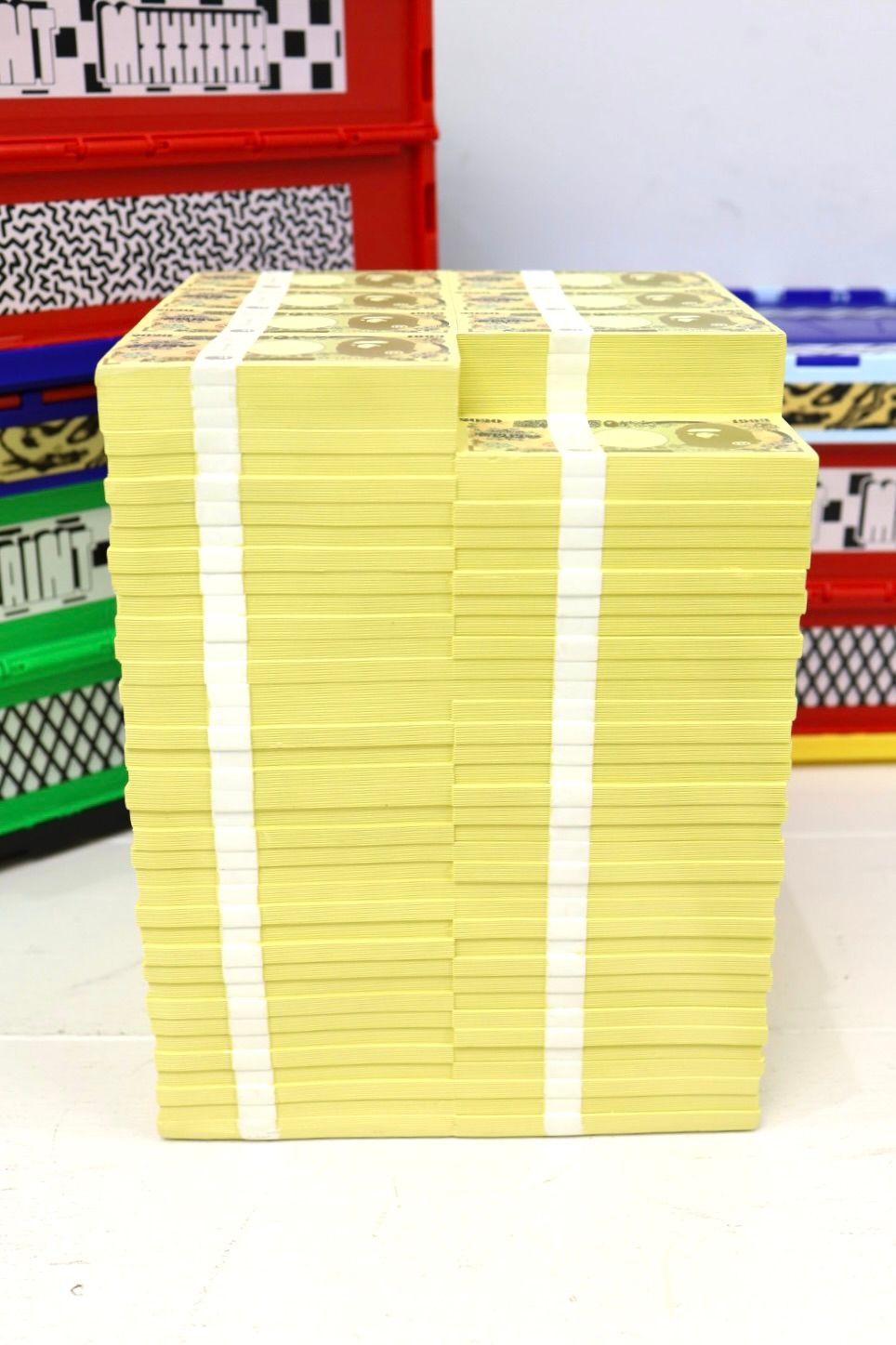 セントマイケル 26SS  BAPE STOOL APE(SM-HR1-0000-C39)WHITE☆2月7日(土)発売！