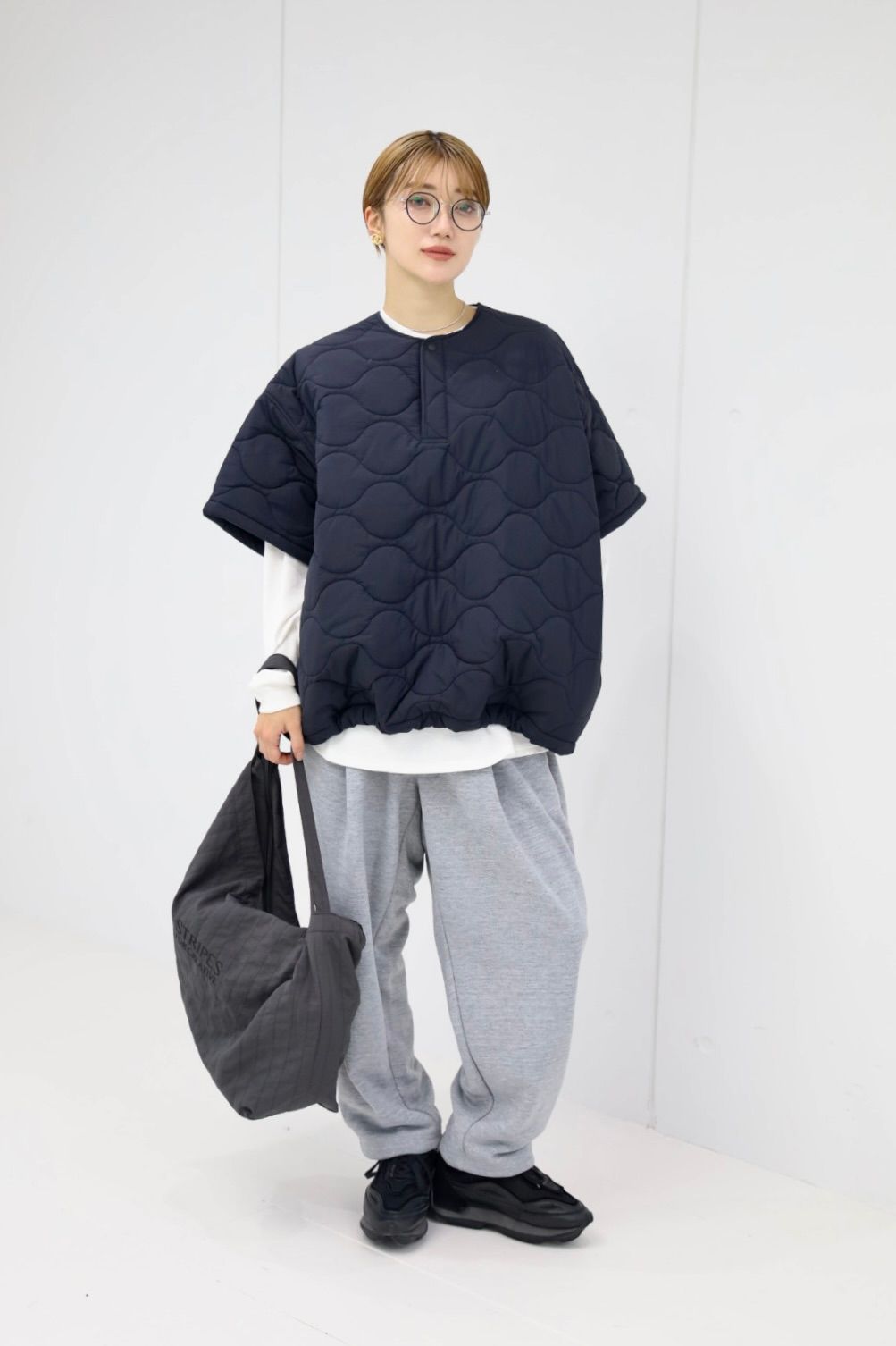 S.F.C 25FW エスエフシー SUPER BIG SS PUFF JACKET (SFCFW25J09)Black☆10月25日(土)発売！