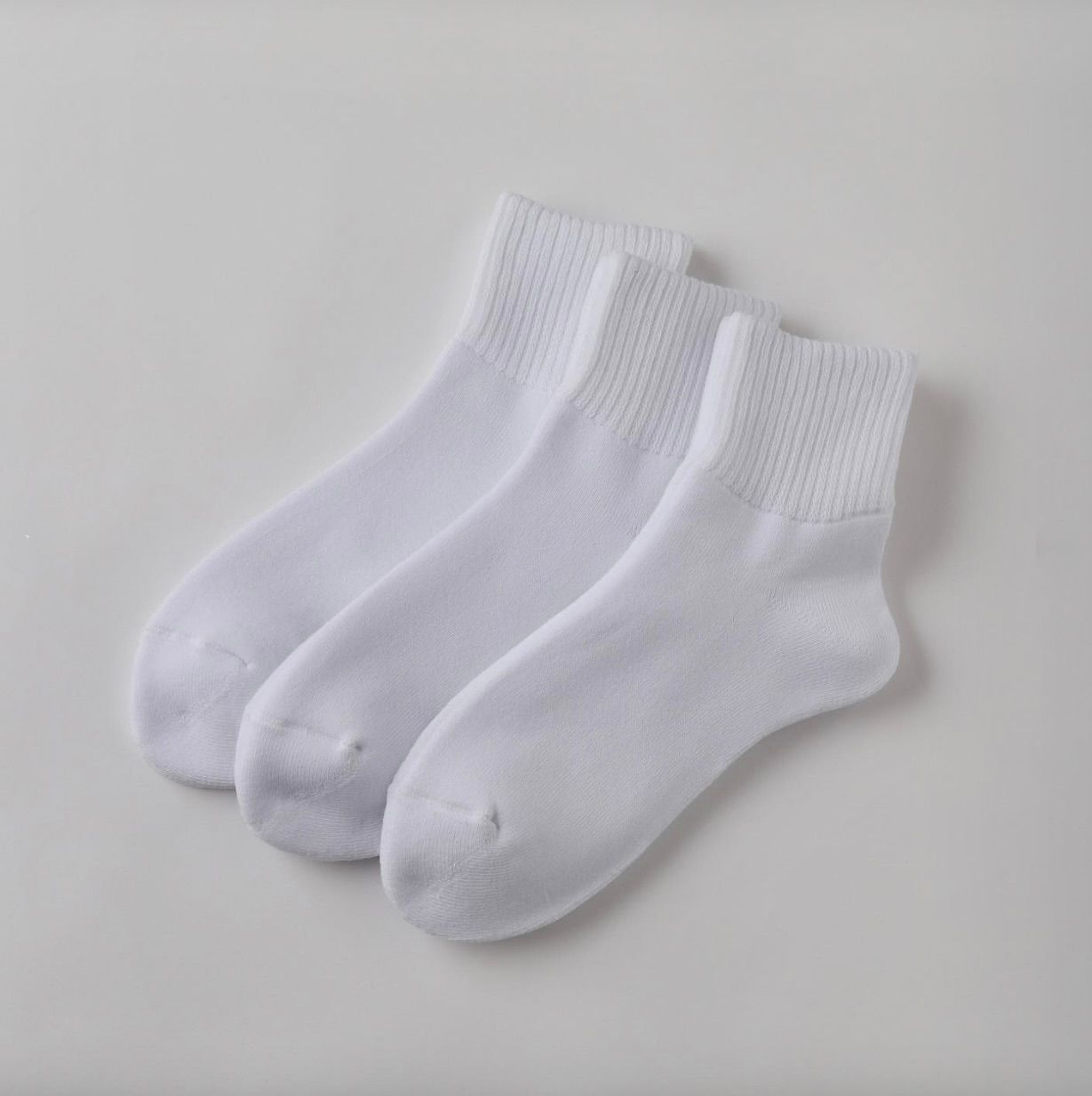 S.F.C 25SS エスエフシー 3P SHORT SOCKS(SFCSS25AC04)White