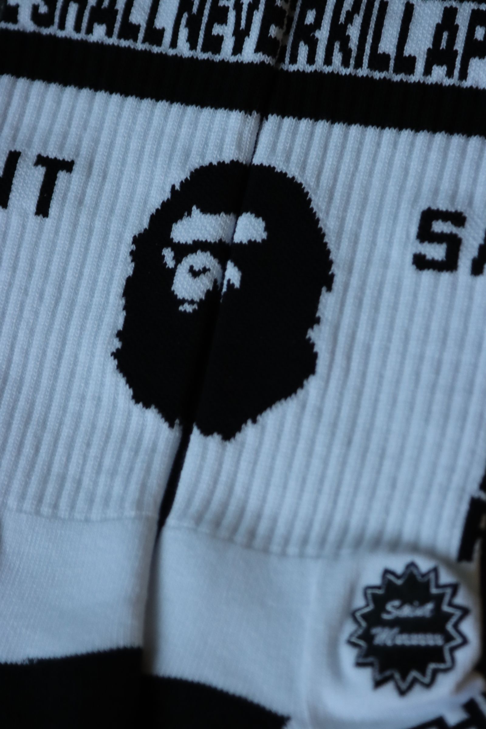 SAINT M×××××× - セントマイケル 24SS BAPE_SOCKS(SM-YS8-0000-C38 