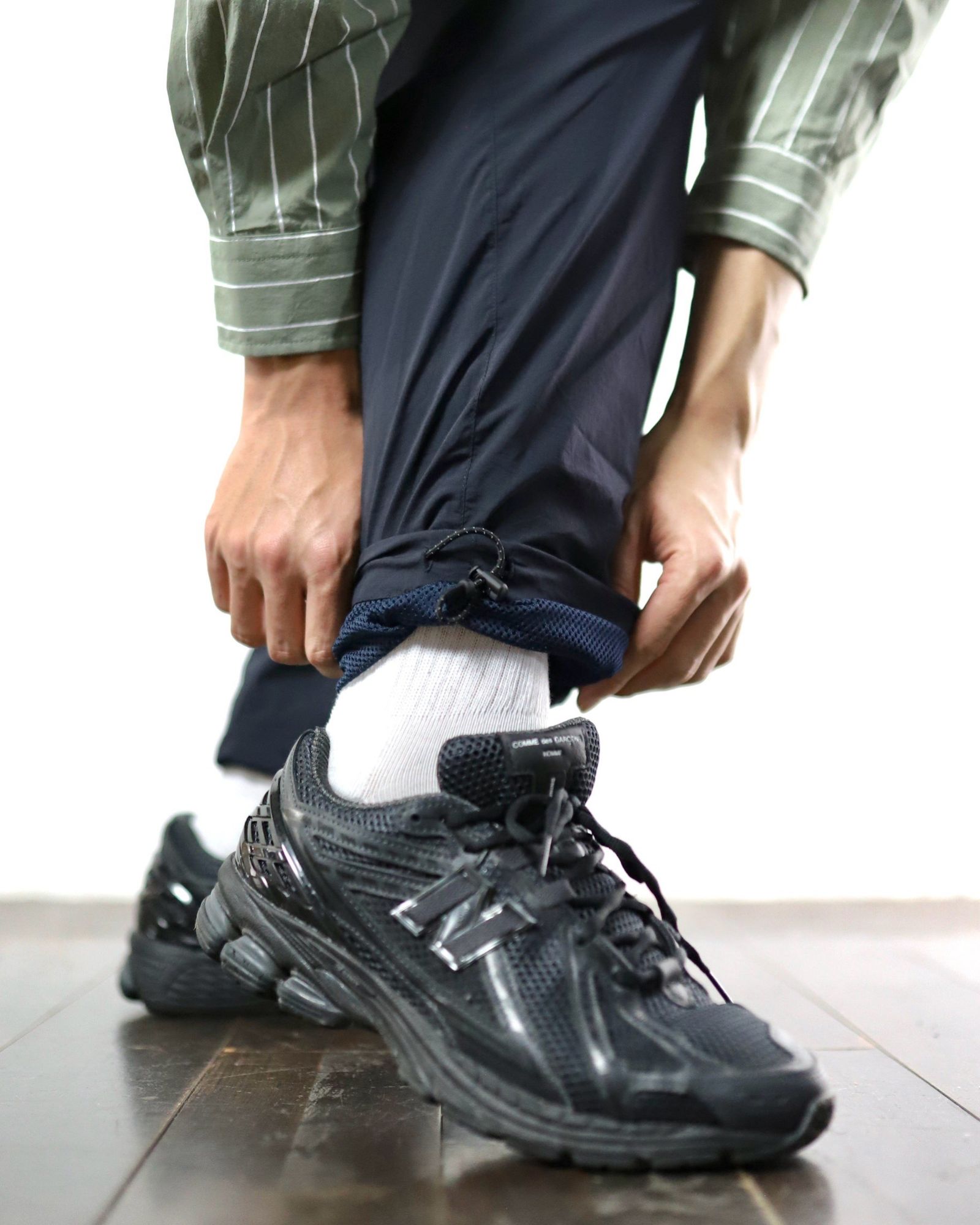 S.F.C 24SS エスエフシー WIDE TRACK PANTS(SFCSS24CS07)Navy☆2月24日(土)発売！