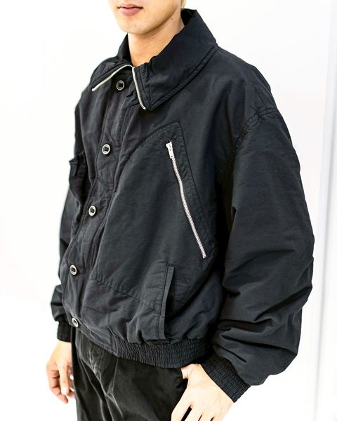 YOKE "KATHARINE HAMNETT" Recycle Polyester Short Blouson (BLACK) 9月13日(土)新作発売！