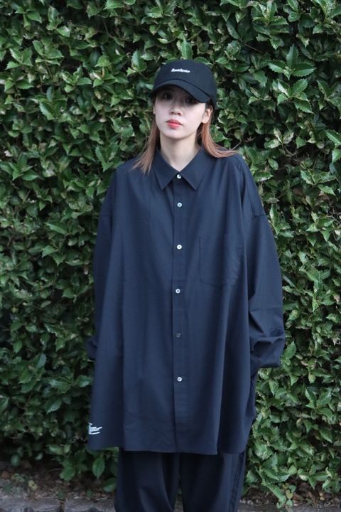 FreshService WOOLY CLOTH REGULAR COLLAR SHIRT style.2022.10.29
