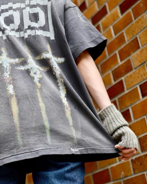 セントマイケル 新作FORSOMEONEコラボ GOD FS_SS TEE style.2023.8.11